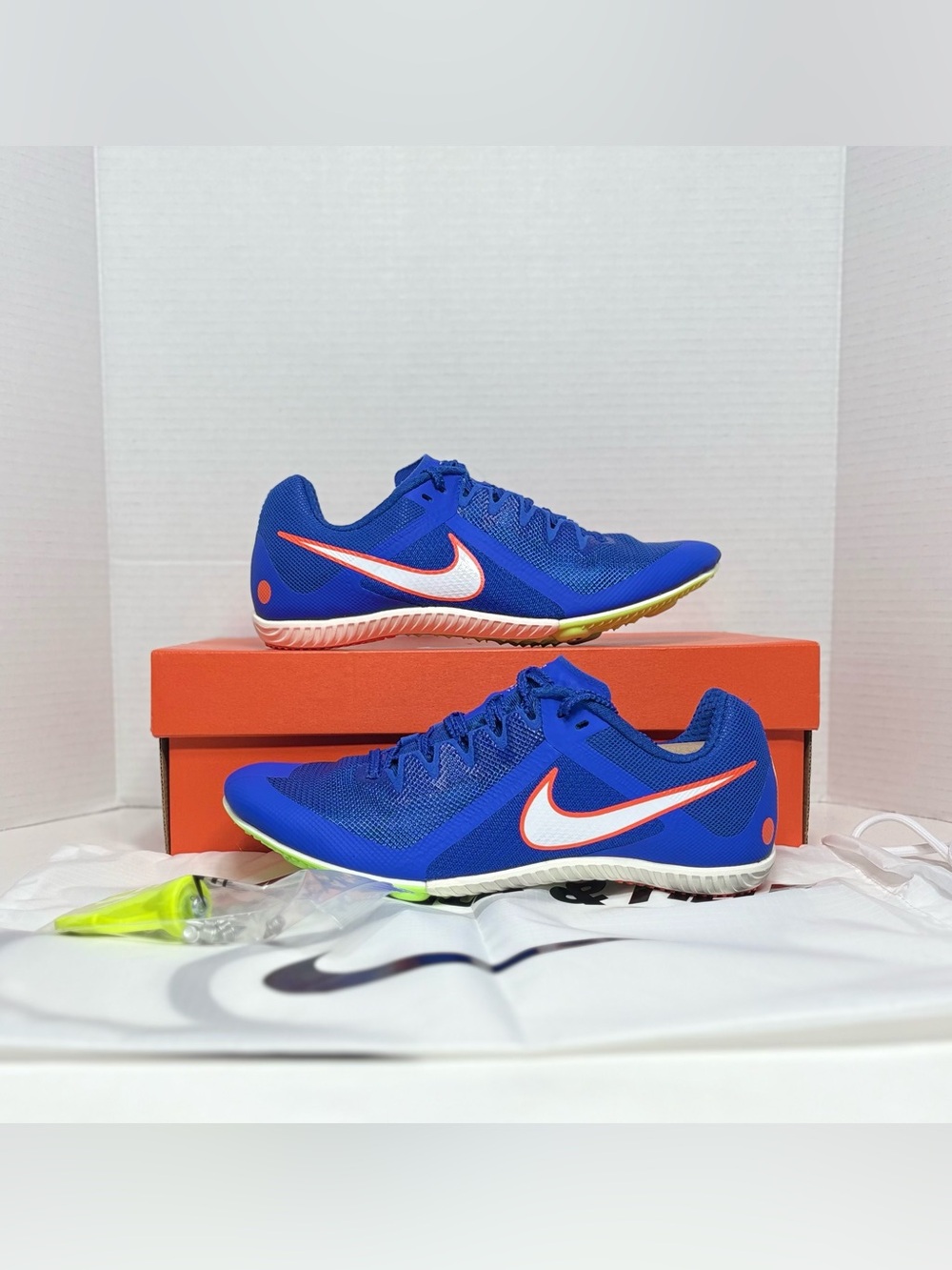 Nike Zoom Rival Multi Track & Field Spikes Shoes DC8749-401 Racer Blue NEW